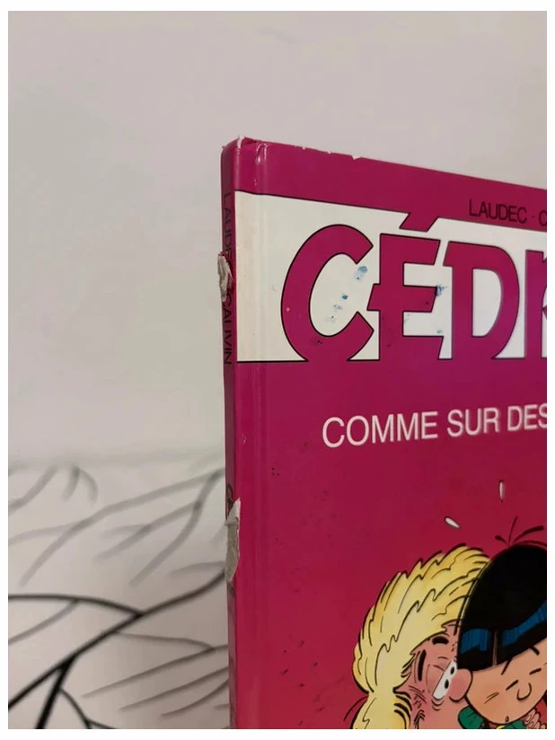 Cómic juvenil – Cédric T8 – Como sobre ruedas – Laudec & Cauvin – photo 3
